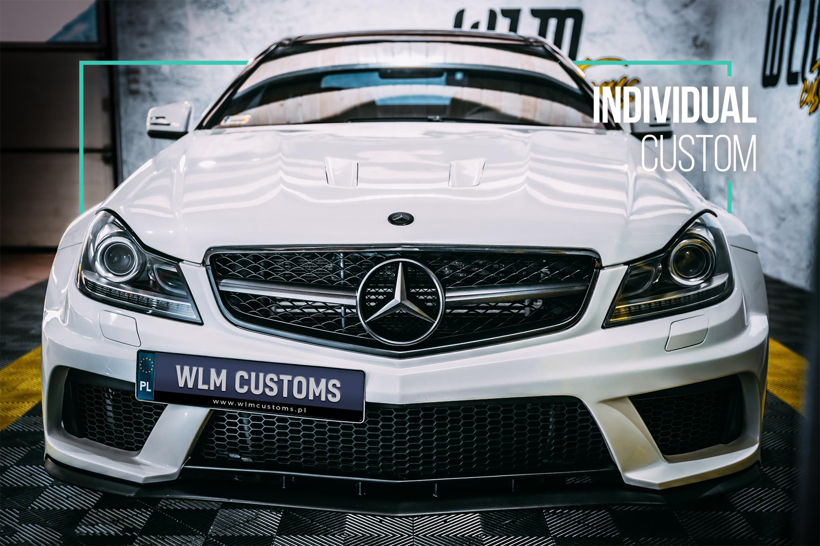 Mercedes-Benz C63 W204 Wide Body Kit by WLM Customs