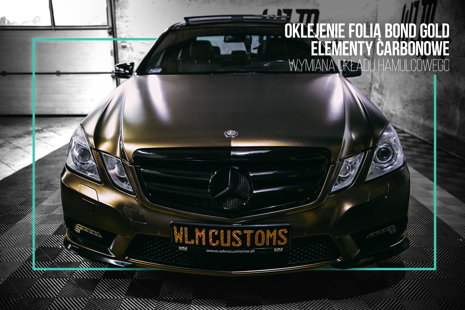 Niemiecki James Bond - Mercedes-Benz E-Class W212 by WLM Customs