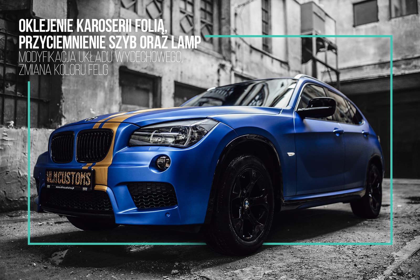 BMW X1 - Najmłodszy i najmniejszy z rodziny X by WLM Customs