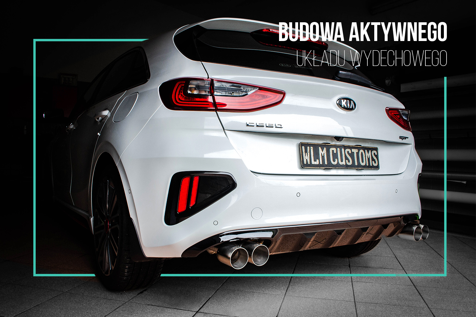 Kia Ceed GT 1.6 turbo - Aktywny układ wydechowy