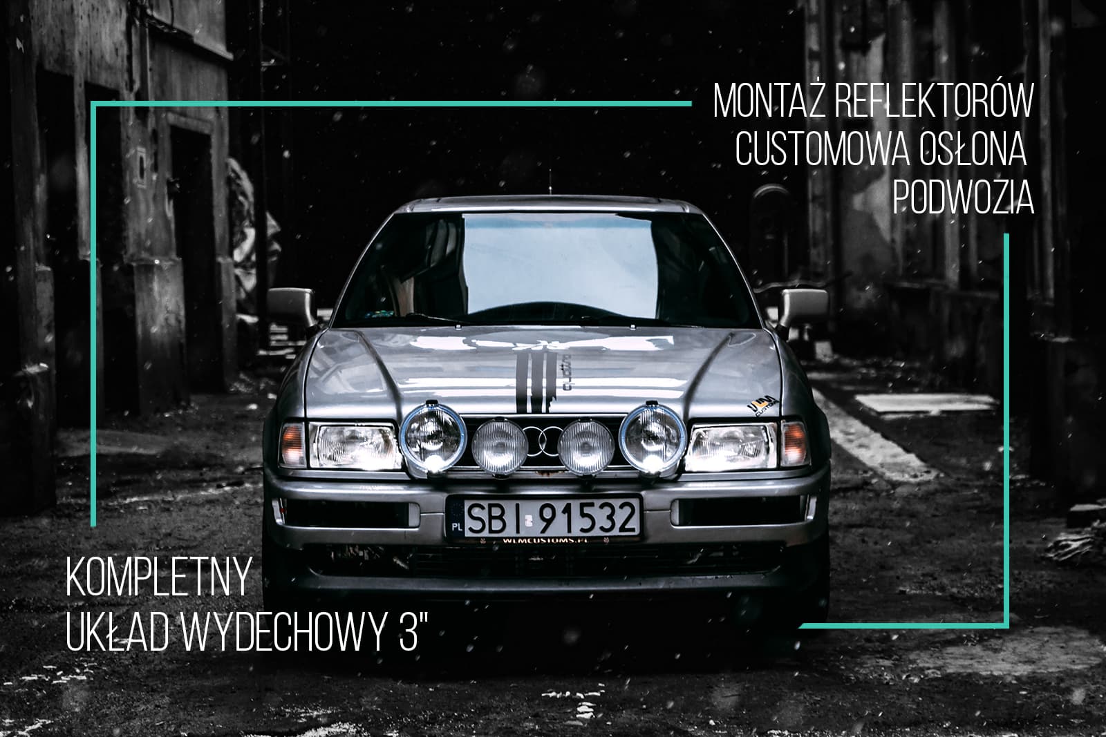 Audi Quattro B4 - następca niepokonanego mistrza by WLM Customs