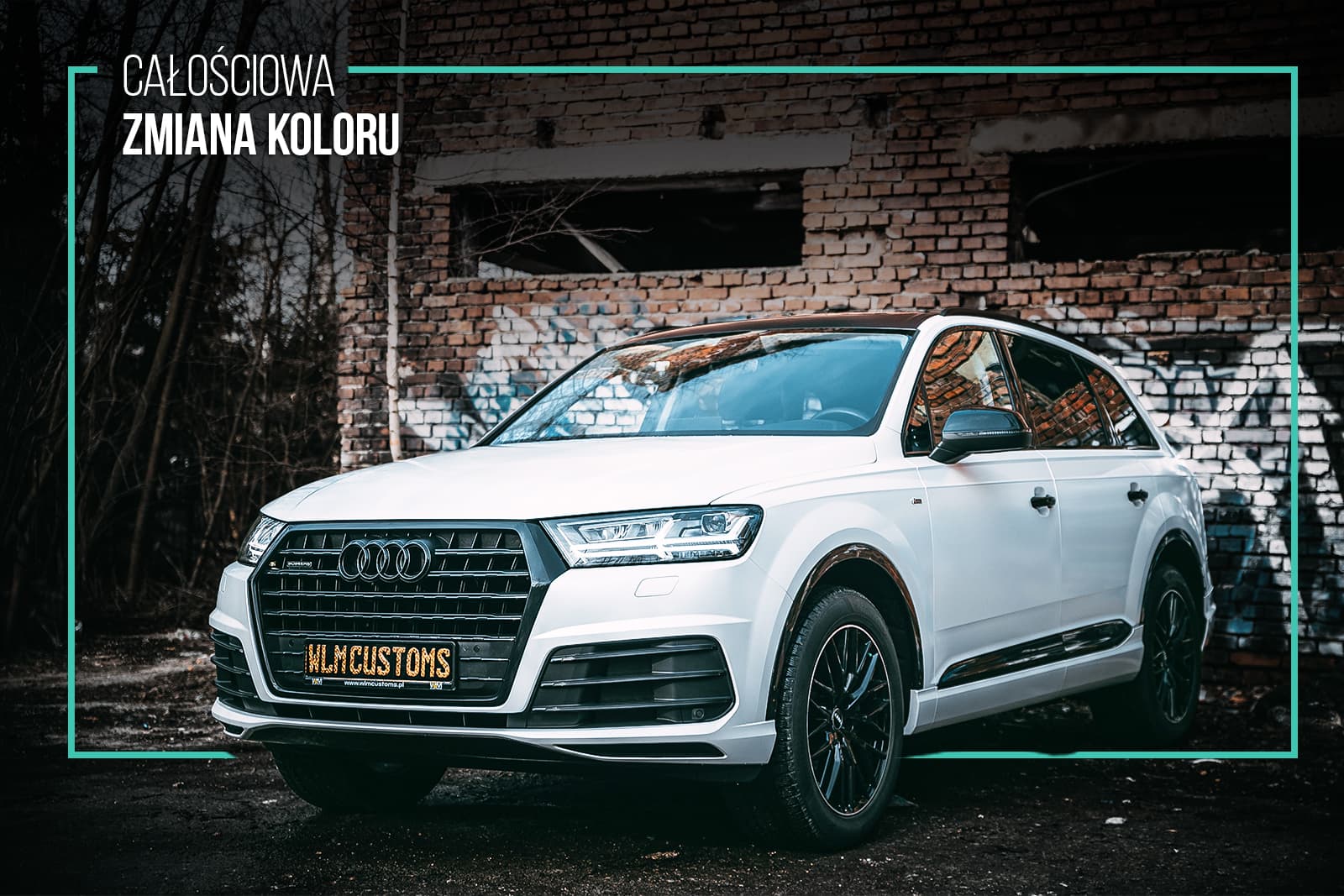 Audi Q7 czyli Niemiec w białym garniturze