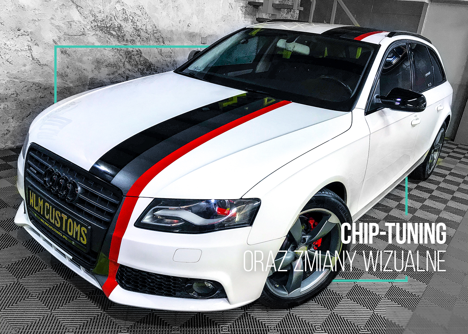 Audi A4 B8 - Chip Tuning i pasy S-Line by WLM Customs